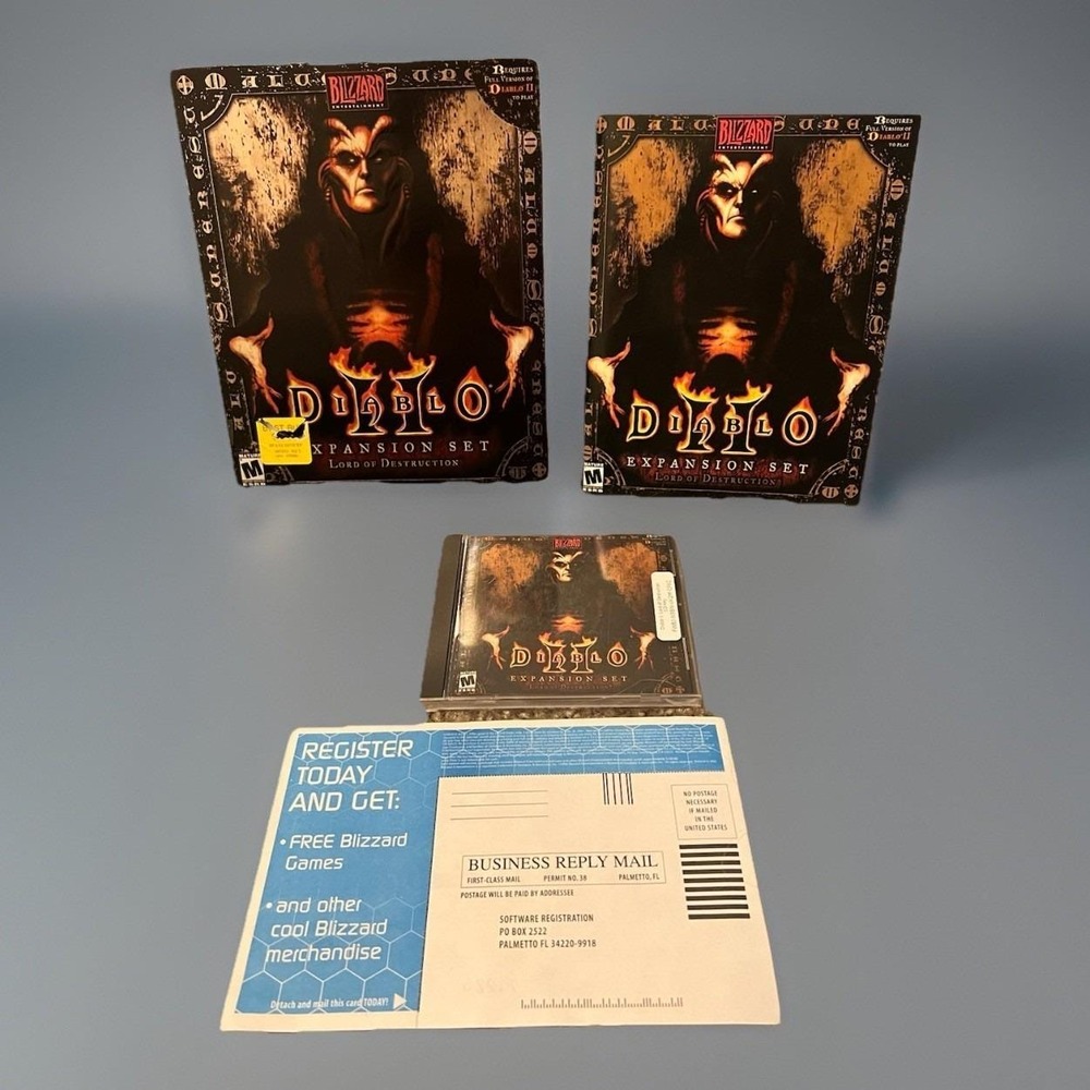 Diablo II Expansion Set: Lord of Destruction Small Box (Windows/Mac, 2000 CD/rom